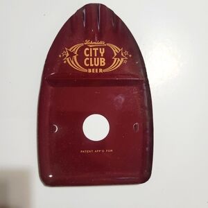 Vintage‎ Schmidt City Club Ashtray And Tip Beer Advertising Bar RestaurantI